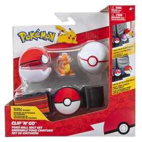 Bild på Pokémon Clip n' Go Pokéboll Bältesset (Charmander)