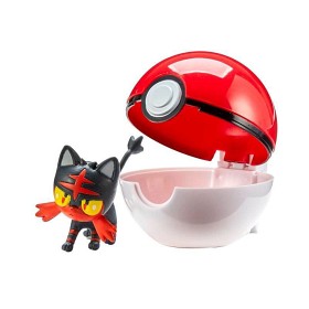 Bild på Pokémon - Clip ´N Go Wave 2 - Litten & Poké Ball