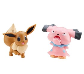 Bild på Pokémon Figure Battle Eevee #1 and Snubbull