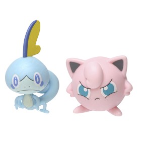Bild på Pokémon Figure Battle Pack Jigglypuff #2 & Sobble Packaging