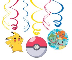 Bild på Pokémon Hängande figurer (6-pack)