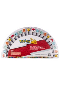 Bild på Pokémon Penna och sudd 20-pack