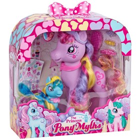 Bild på Pony Myths Magiska ponnys 2 st m tillbehör