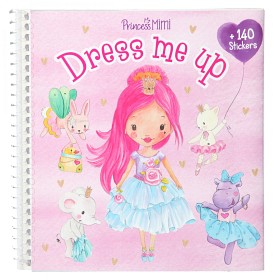 Bild på Princess Mimi Dress me up Stickersbok