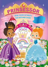 Bild på Prinsessor Bygg, pyssla och klistra med glittrande juveler