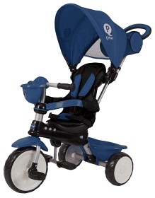 Bild på Q Play Trehjuling Comfort 4 in 1 (Mörkblå)