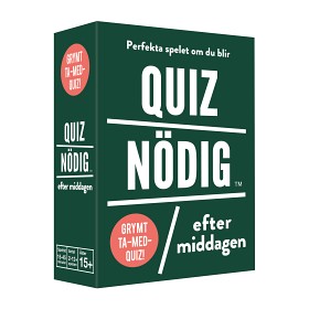 Bild på QUIZNÖDIG Efter middagen