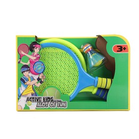 Bild på Racketset med boll och fjäderboll (Rosa/Blå)