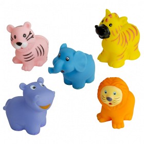 Bild på Rätt Start Badleksaker Djurfamilj 5-pack