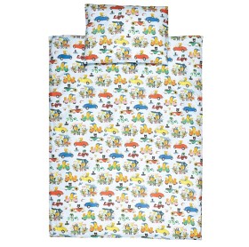 Bild på Rätt Start Bamse Påslakanset Vagn/Vagga (Blå)