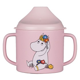 Bild på Rätt Start Mumin Äng Pipmugg (Rosa)