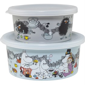 Bild på Rätt Start Mumin Picknick Stinky Snackbox 2-pack