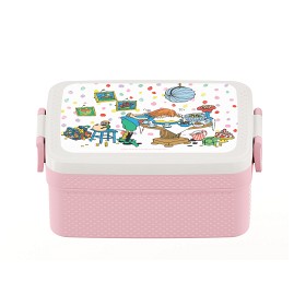 Bild på Rätt Start Pippi Långstrump Födelsedag Matlåda (Rosa)