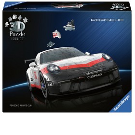 Bild på Ravensburger 3D Pussel Iconic Porsche 911 GT3 Cup 108-bitar