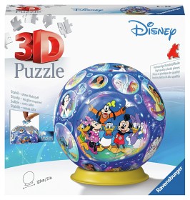 Bild på Ravensburger 3D Pusselboll Disney Characters (72-bitar)