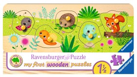 Bild på Ravensburger Knoppussel Djur (5-bitar)