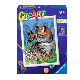 Bild på Ravensburger CreArt Bästa vänner (Måla nummer)