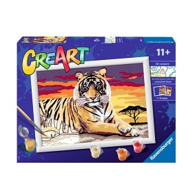 Bild på Ravensburger CreArt Majestätisk tiger (Måla nummer)