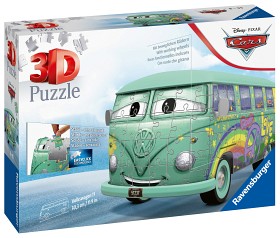 Bild på Ravensburger Disney Cars 3D Pussel 162-bitar (Volkswagen Fillmore)