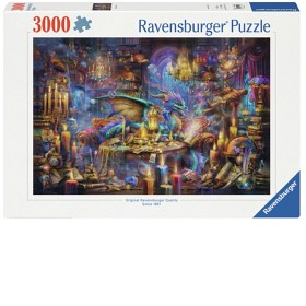 Bild på Ravensburger Dragon’s Library Pussel 3000-bitar