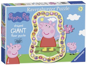 Bild på Ravensburger Greta Gris Stort golvpussel  (24-bitar)