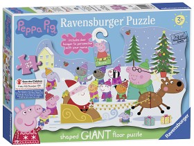 Bild på Ravensburger Formpussel Greta Gris Julönskan (32-bitar)