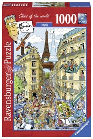 Bild på Ravensburger Frans Le Roux Paris Pussel 1000-bitar