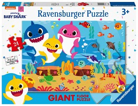 Bild på Ravensburger Baby shark Golvpussel (24-bitar)