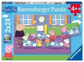 Bild på Ravensburger Greta gris Pussel (2x24-bitar)