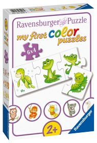 Bild på Ravensburger Pussel Mina söta babydjur (6x4-bitar)