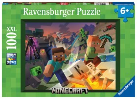 Bild på Ravensburger Minecraft Monster Pussel (100-bitar)