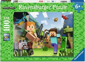 Bild på Ravensburger Minecraft Pussel XXL 100-bitar