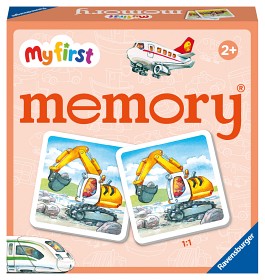Bild på Ravensburger Mitt första memory Fordon