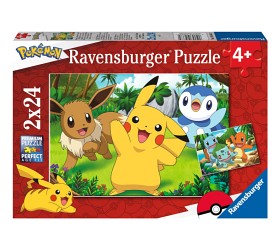 Bild på Ravensburger Pokémon Pussel (2x24-bitar)