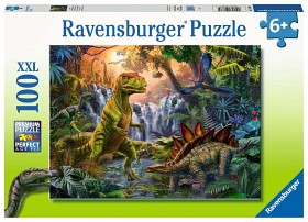Bild på Ravensburger Pussel Dinosaurieoas 100-bitar