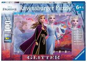 Bild på Ravensburger Pussel Disney Frozen Starka systrar 100-bitar (Glitter)