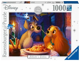 Bild på Ravensburger Pussel Disney Lady och Lufsen (1000-bitar)