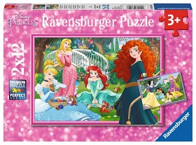 Bild på Ravensburger Pussel Disney Princess (2x12-bitar)