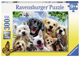 Bild på Ravensburger Pussel Gulliga hundar 300-bitar