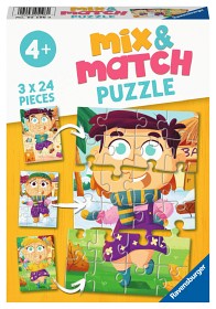 Bild på Ravensburger Pussel Mix & Match Årstider (3x24-bitar) 