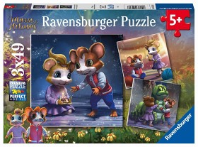 Bild på Ravensburger Pussel Musse & Helium 2 (3x49-bitar)