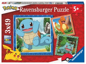 Bild på Ravensburger Pussel Pokémon (3x49-bitar)