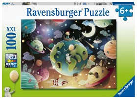 Bild på Ravensburger Pussel XXL Planet lekplats (100-bitar)