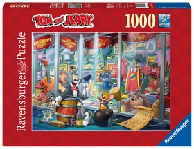 Bild på Ravensburger Tom & Jerry Pussel (1000-bitar)