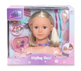 Bild på Real UniQ Frisör- och sminkhuvud med sminkset