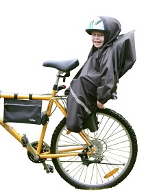 Bild på Regnskydd för cykelstol (Svart)