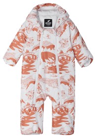 Bild på Reima Knytte Moomin Overall Strl 50/56 (Rödbrun)