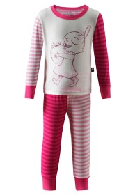 Bild på Reima Mumin Sömnig Tvådelad Pyjamas (Candy pink)