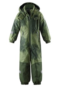 Bild på Reima Reimatec Kiddo Vinteroverall Snowy (Dark green)