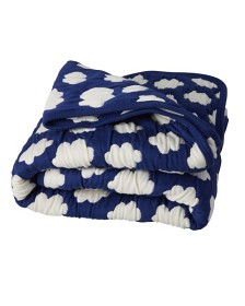 Bild på Rice Babyfilt Quiltad Cloud (Cream/Blue)